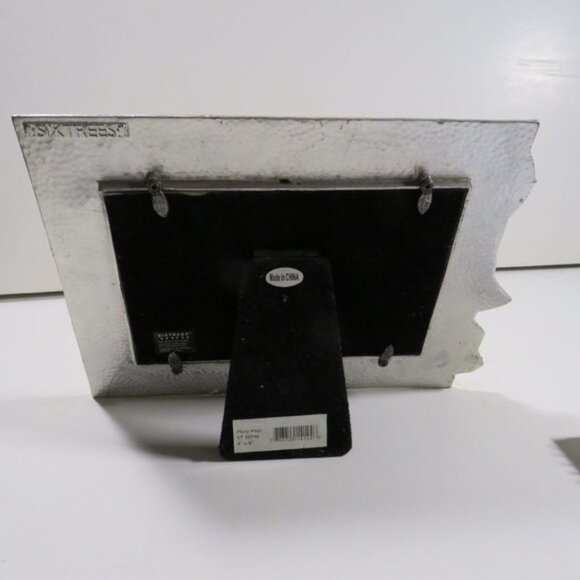 MANY HATS Heavy Metal Sixtrees Enamel on Pewter Picture Frame Woman - Picture 11 of 14